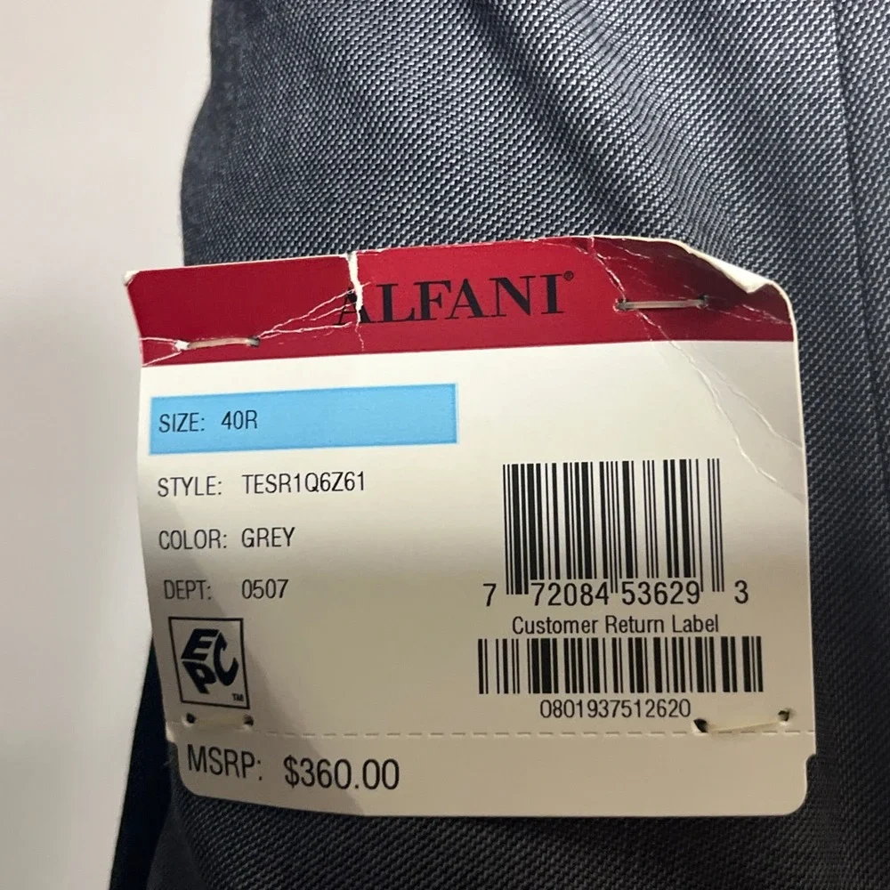 Alfani grey slim